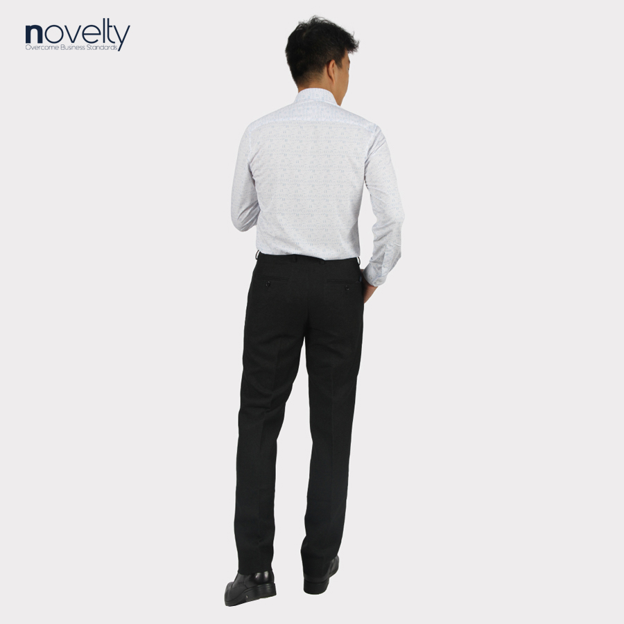 Áo sơ mi nam dài tay Novelty Regular fit hoa văn hoa văn NSMMINMCNR220947D