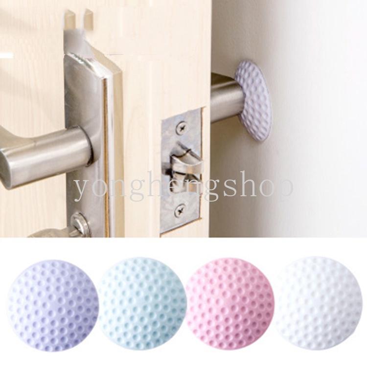 Miếng Đệm Cao Su Dán Tường Chống Va Đập Bảo Vệ Tay Nắm Cửa