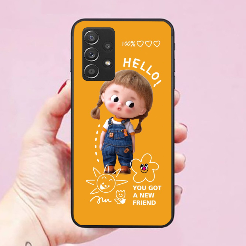 Ốp lưng điện thoại dành cho Ốp Lưng Samsung Galaxy A52-5G Hình Baby Girl
