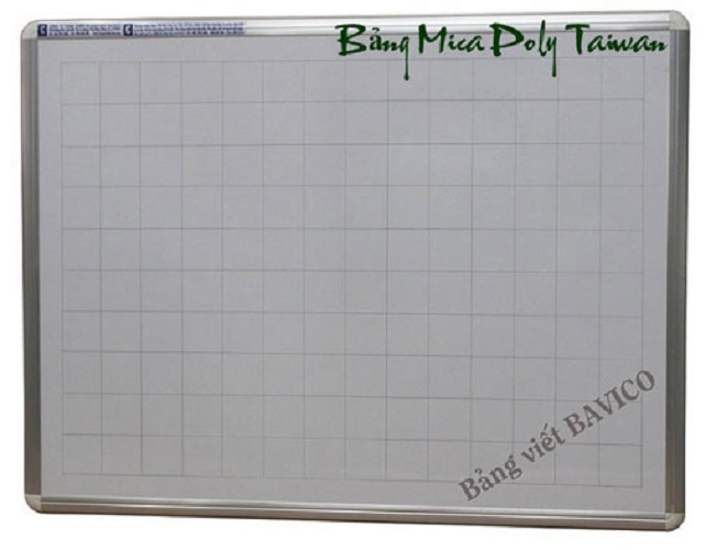 Bảng mica trắng treo tường 80x100cm