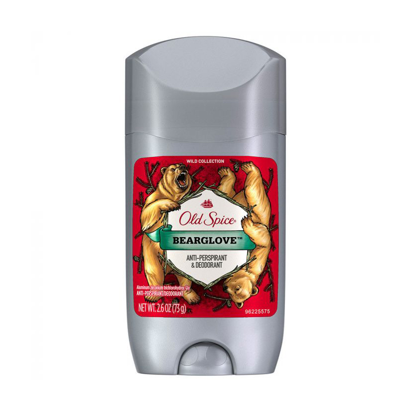 Lăn Khử Mùi và Ngăn Mùi Bearglove Anti-Perspirant &amp; Deodorant 73ml - Hàng Chính Hãng
