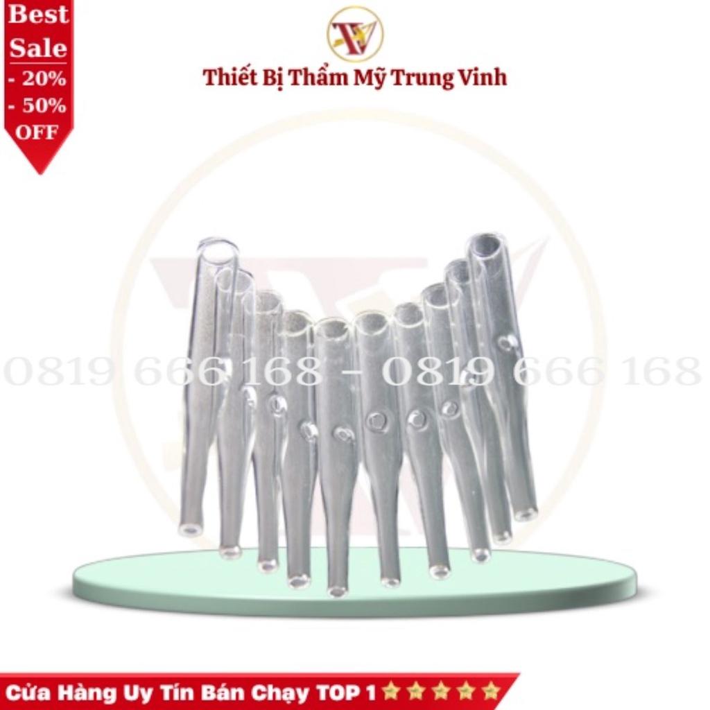 Ống Hút Mụn Thủy Tinh, Combo 10 Ống, Dành Cho Máy 5in1 , Máy Hút Mụn ALKTO