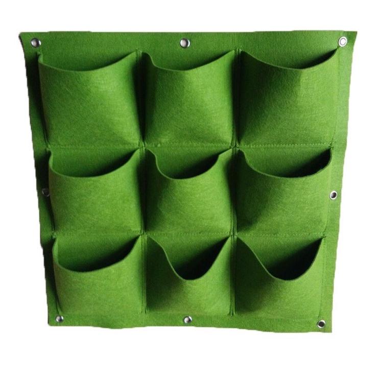 Túi trồng cây 9 hốc treo tường