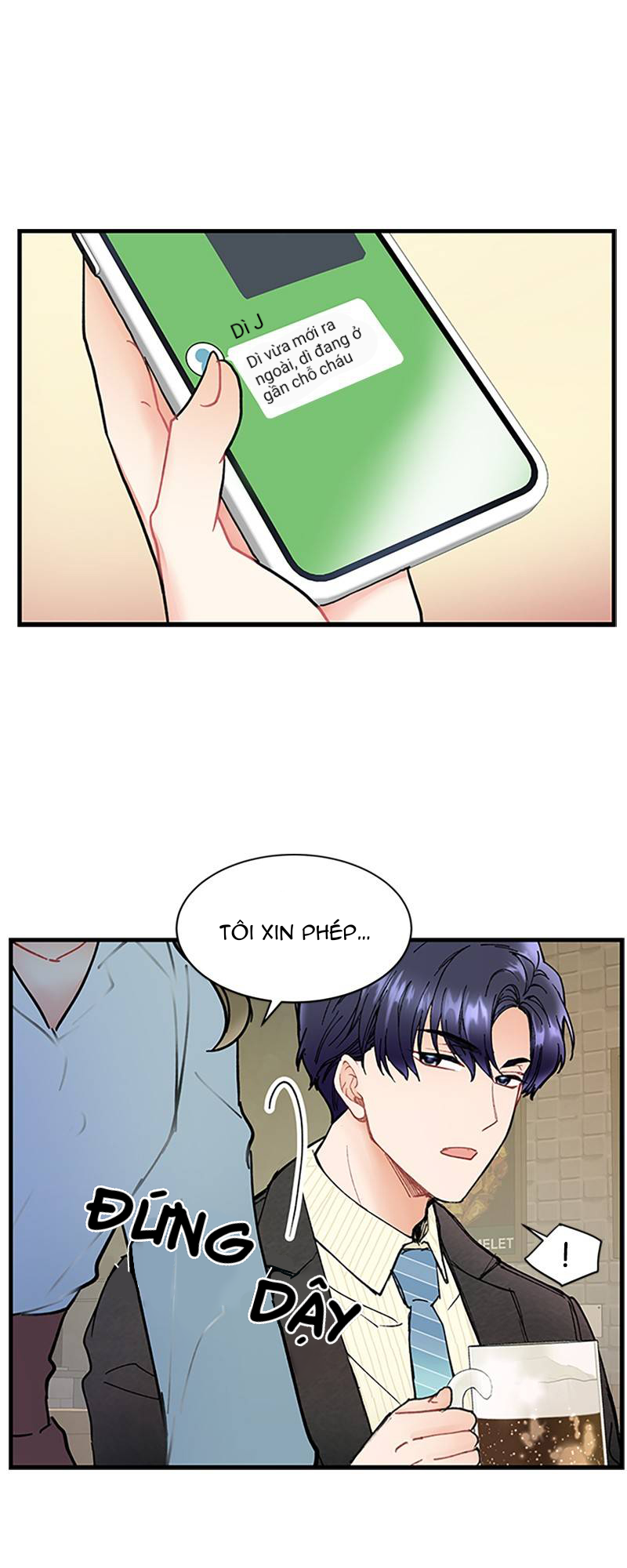 tiền bối, đừng đánh màu son đó! chapter 1 53