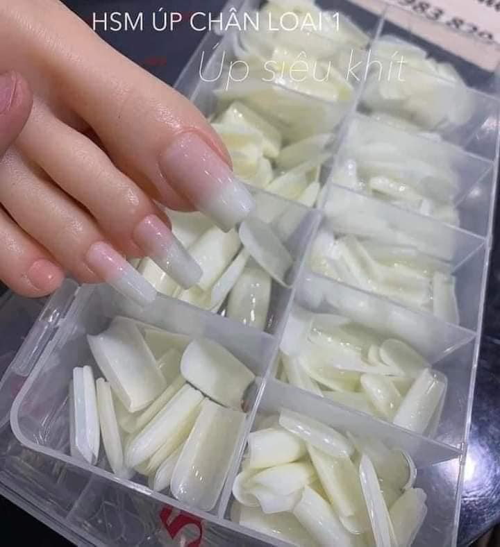 móng úp chân dài làm nail