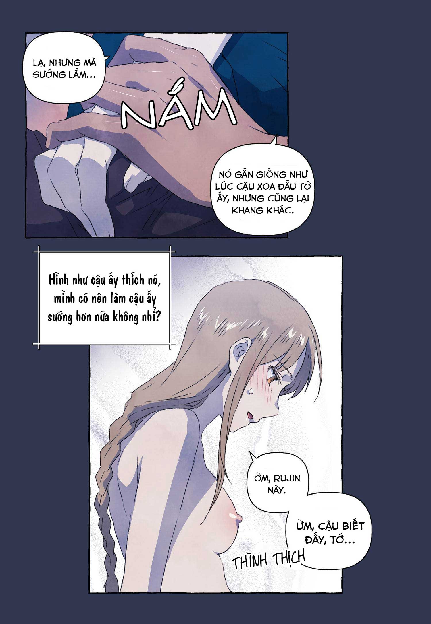 mối tình đầu của chàng sói khờ chapter 8 16