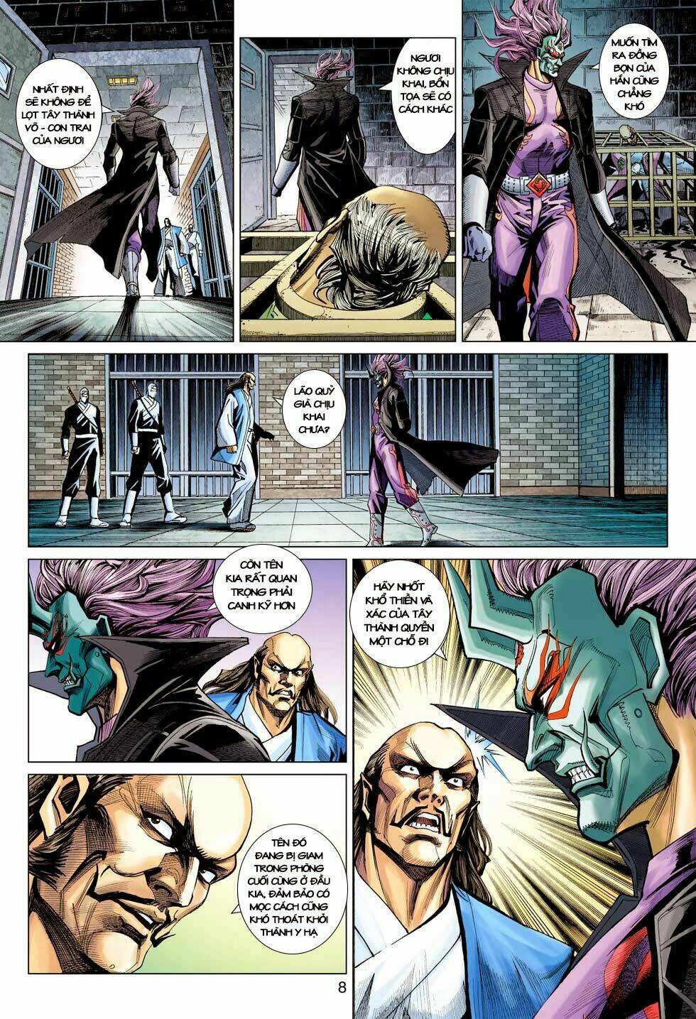 tân tác long hổ môn chapter 398 8