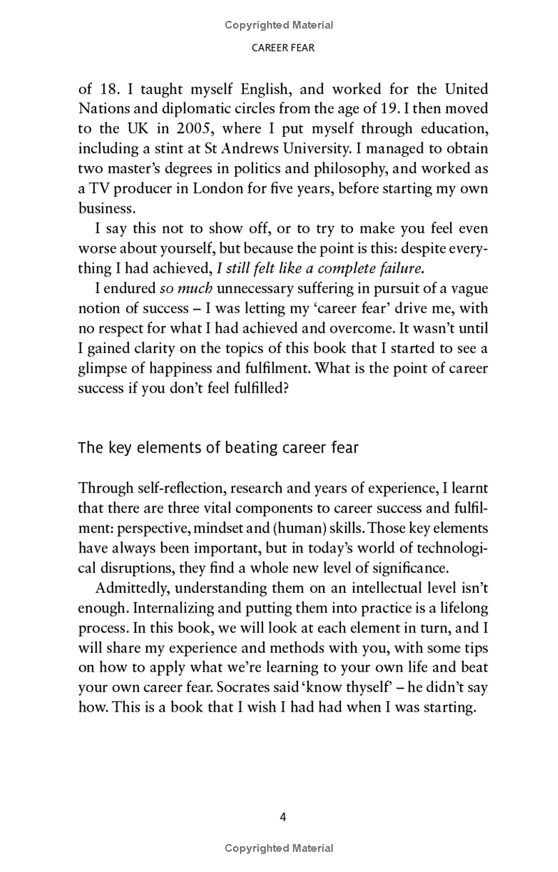Career Fear (And How To Beat It): Get The Perspective, Mindset And Skills You Need To Futureproof Your Work Life
