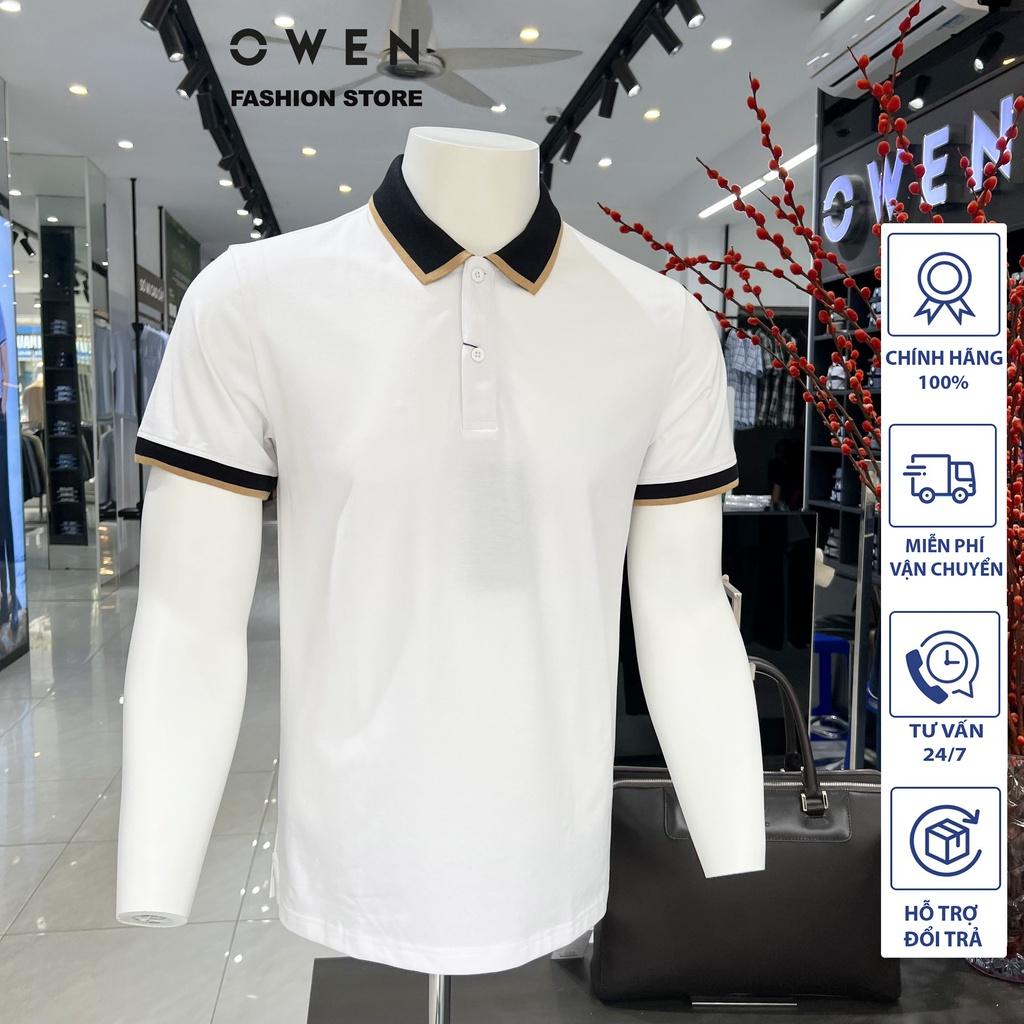 Áo Polo nam Owen chất Cotton thấm hút mồ hôi thoáng mát Mã APV231382