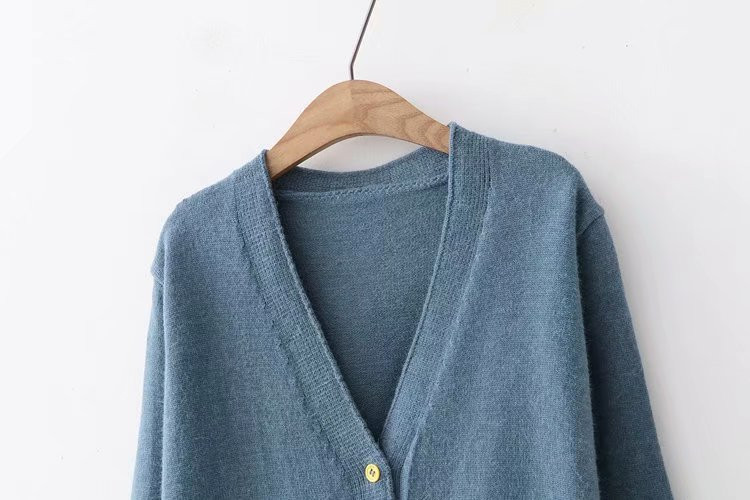 Áo Khoác Len Cardigan Họa Tiết Xinh 