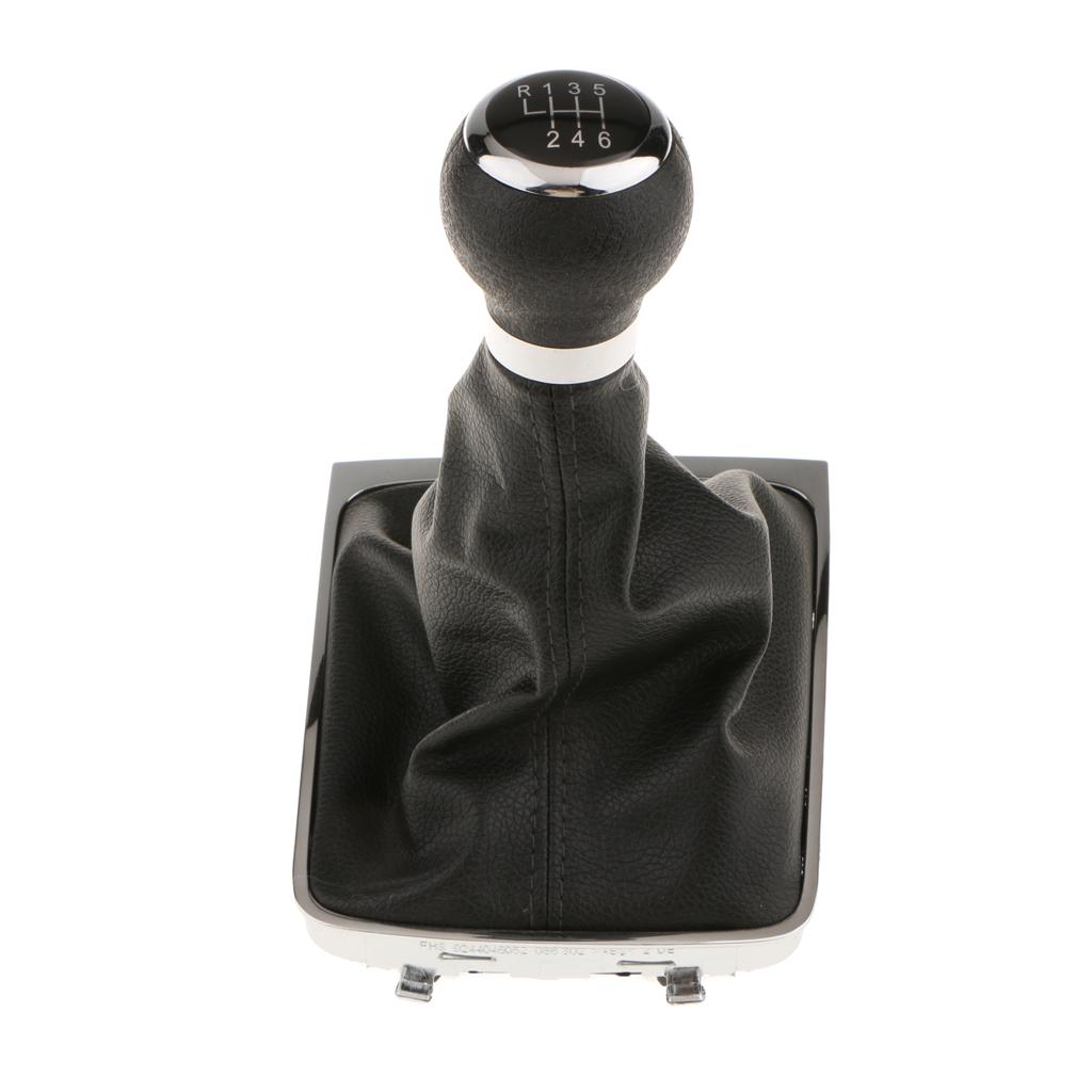 6 Speed Car Gear Shift Knob Gaitor Boot with Cover