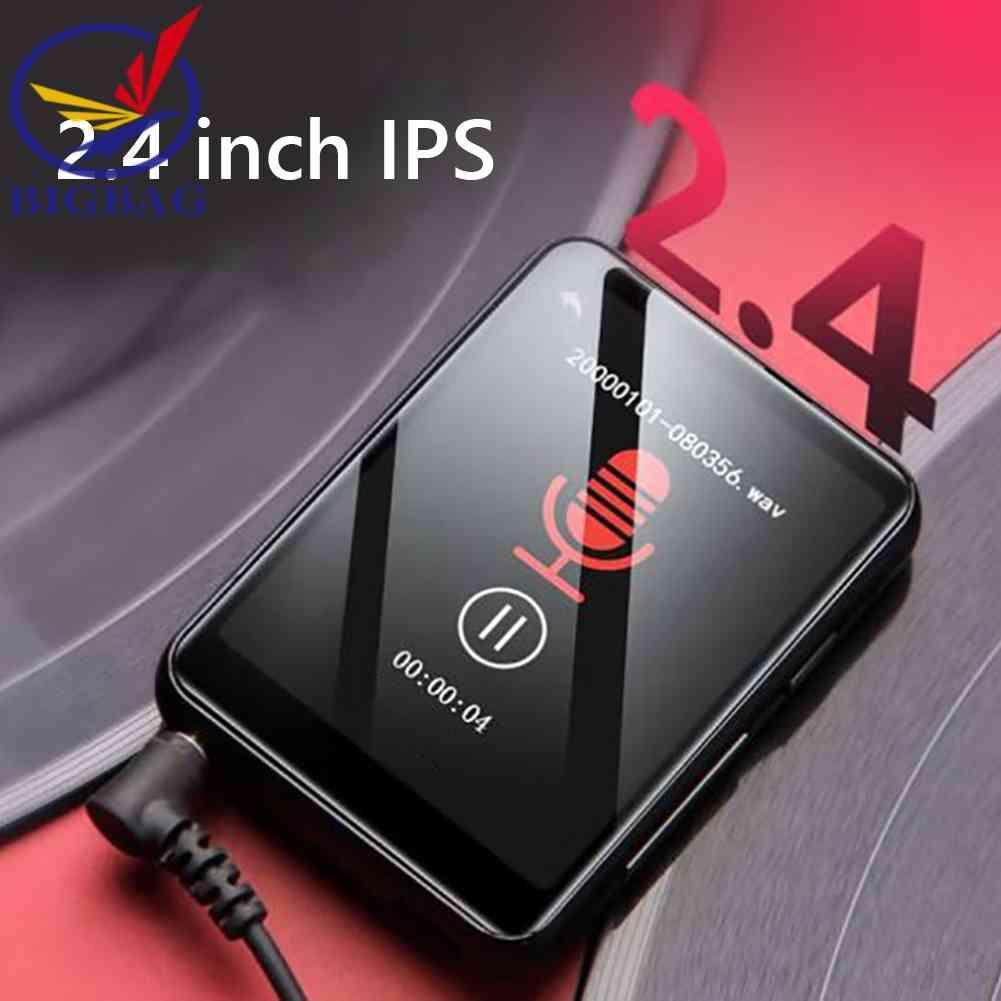 Máy Nghe Nhạc MP3 MP4 2.4 inch IPS Kết Nối Bluetooth Dành Cho Học Sinh E-book