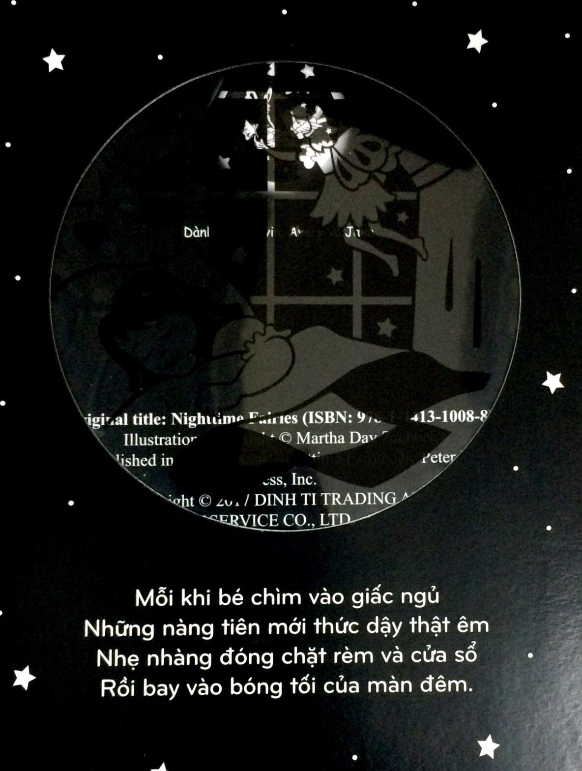 Sách Chiếu Bóng - Bedtime Shadow - Truyện Kể Trên Tường - Những Nàng Tiên Đêm