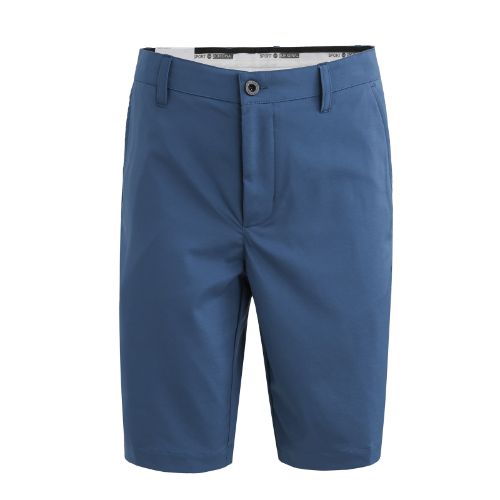 Quần short golf nam Simple &amp; Basic, co giãn, thoáng khí, thấm hút mồ hôi tốt, mau khô, màu xanh navy