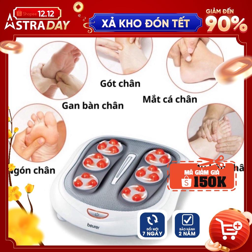 Máy massage chân khô trị liệu Beurer FM60, là máy massage kết hợp đèn hồng ngoại massage các huyệt đạo