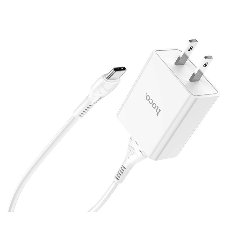 Bộ sạc Hoco Micro USB 3.4A chất liệu PC cho Android - Hàng chính hãng