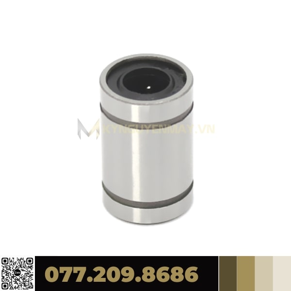 Con Trượt LM16UU, LM20UU, LM25UU, LM30UU, Bạc Trượt LMUU, Con Trượt Tròn LM UU, Chất Liệu Thép Chịu Lực Không Gỉ