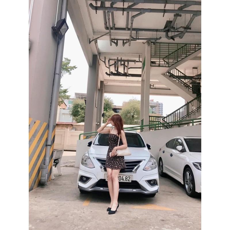 Đầm hoa 2d cúp ngực