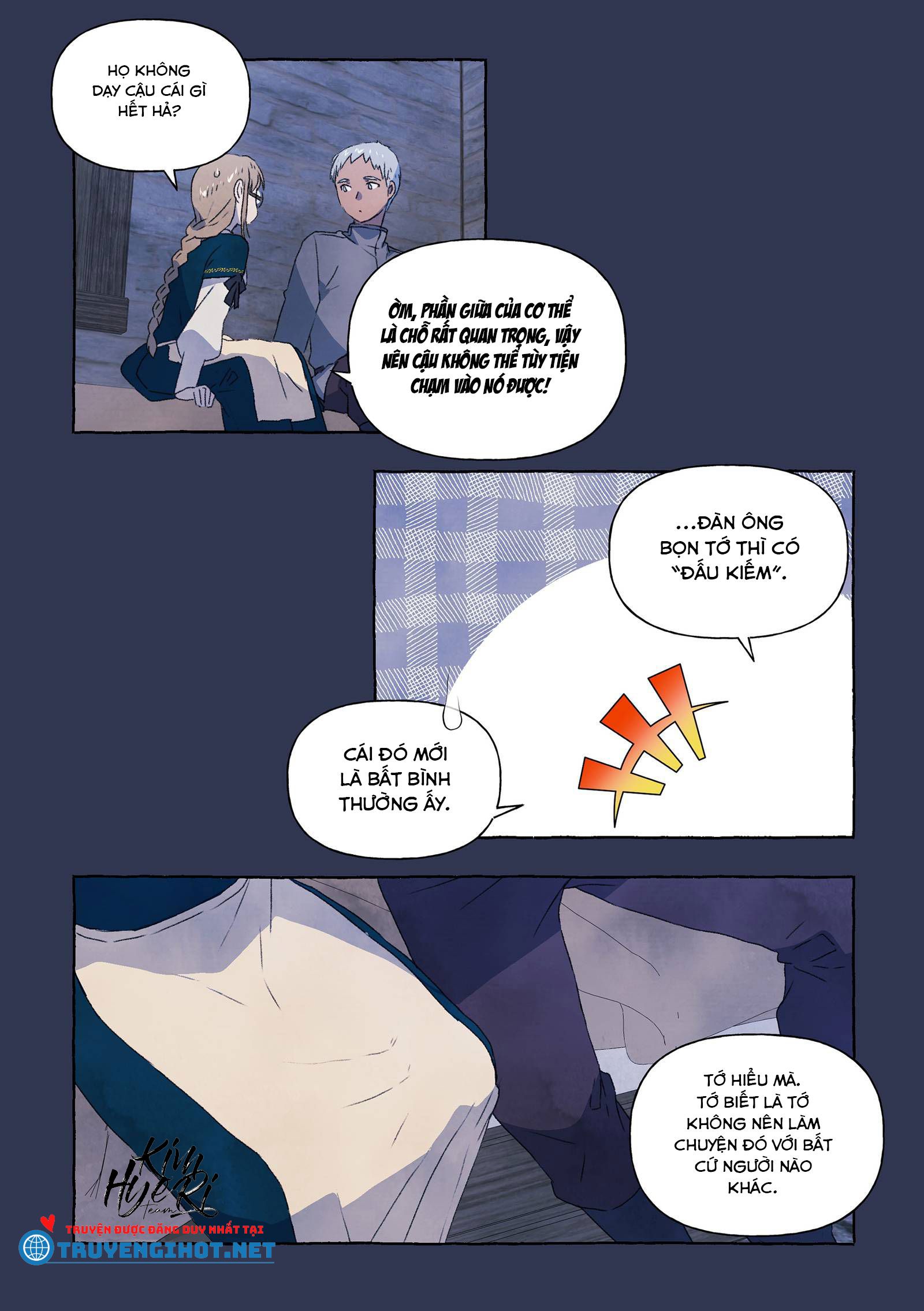 mối tình đầu của chàng sói khờ chapter 7 21