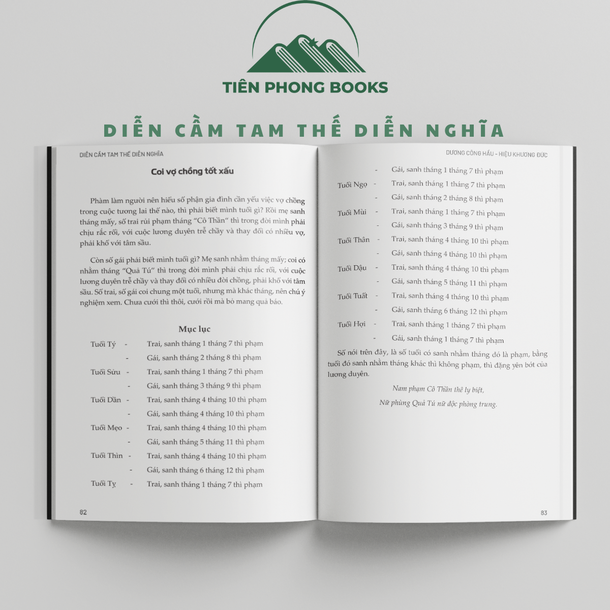 Diễn Cầm Tam Thế Diễn Nghĩa - Soạn Giả Dương Công Hầu