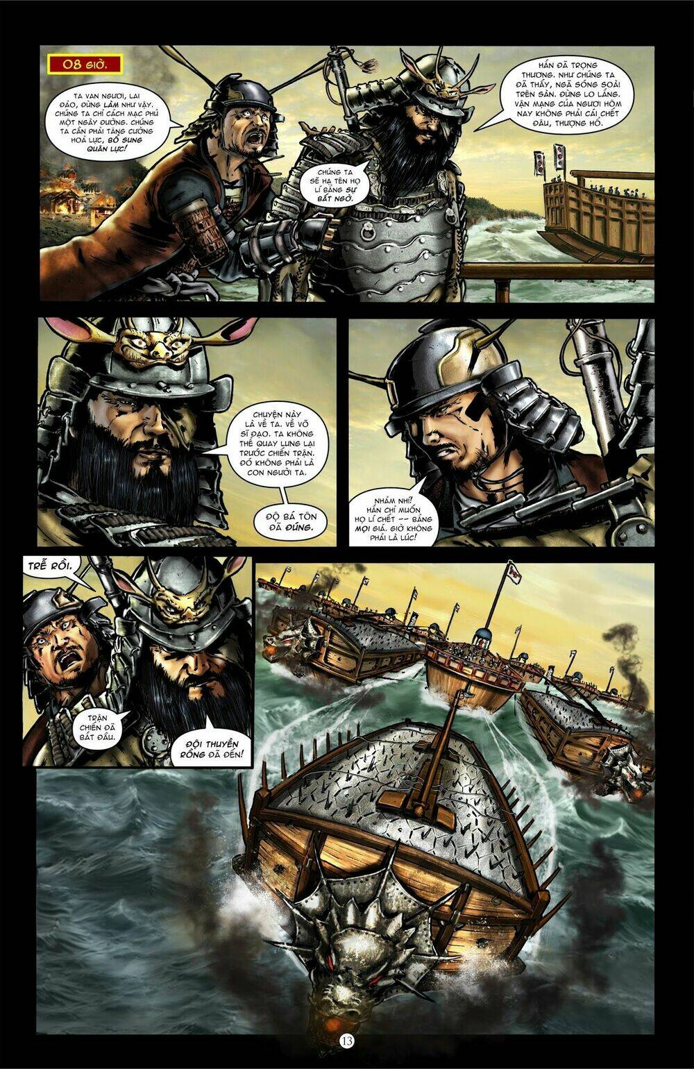 vĩ thuấn thuần: chiến binh và hộ thế giả | yi soon shin: warrior and defender chapter 4 20