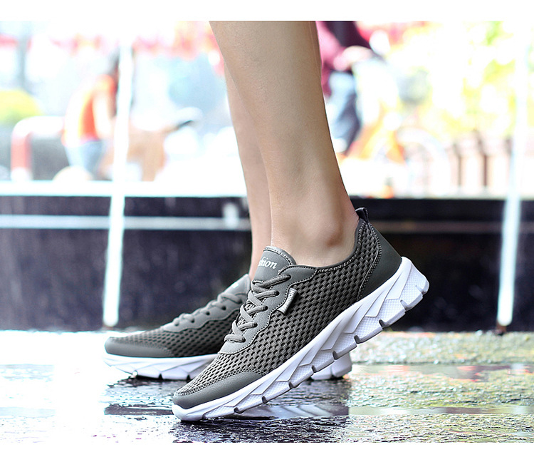 Giày Sneaker, giày thể thao big size cỡ lớn cho nam cao to làm bằng chất liệu co giãn thoáng khí - TT133