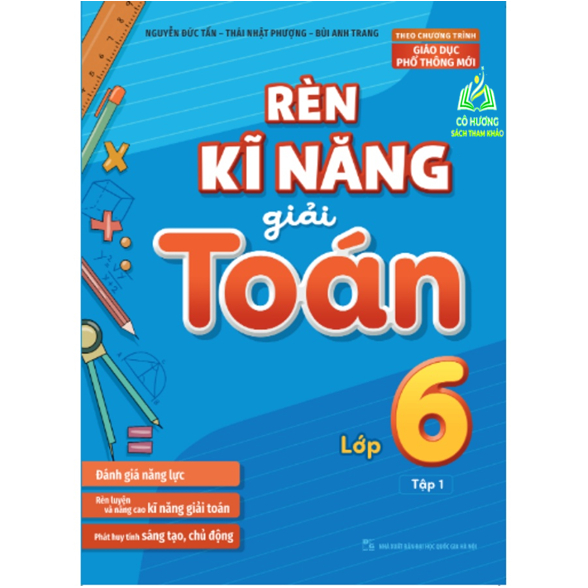 Sách - Rèn Kĩ Năng Giải Toán Lớp 6 - Tập 1