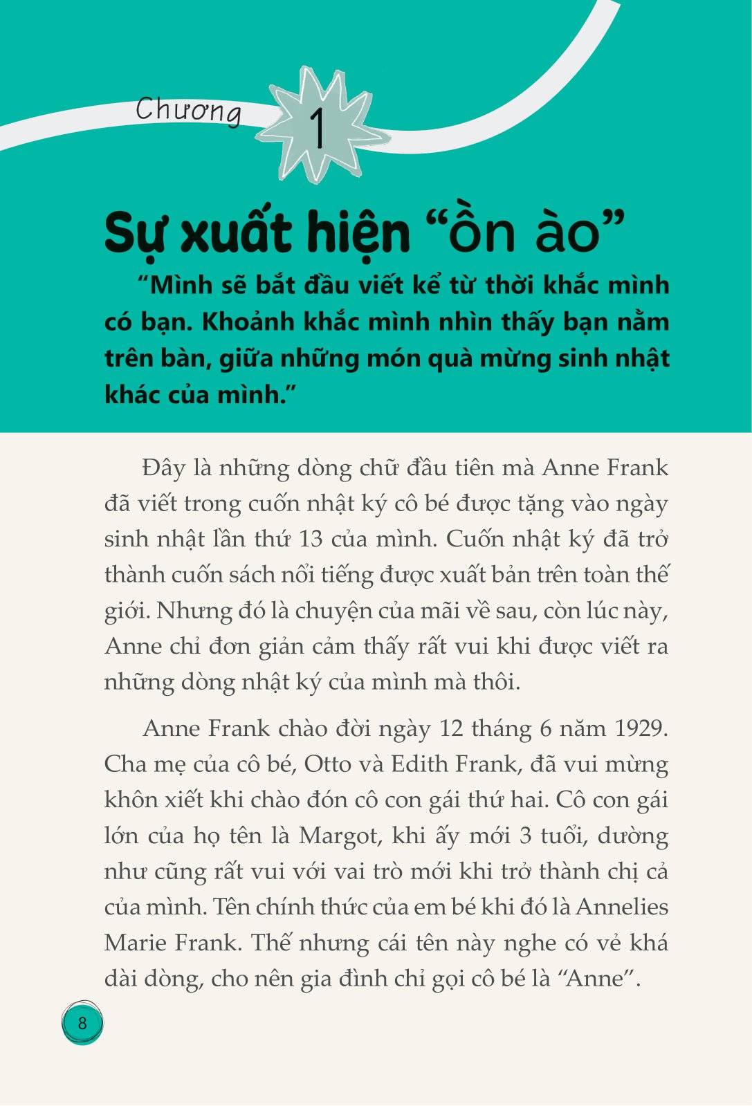 Truyện Kể Danh Nhân Truyền Cảm Hứng - Anne Frank