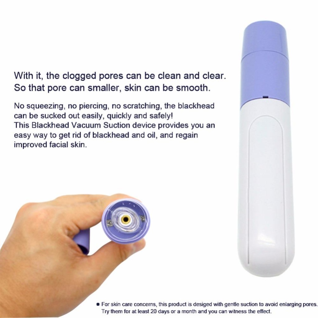 ROGTZ Máy Hút Mụn Mini Pore Cleaner Nhỏ Gọn Cao Cấp - Hàng Nhập Khẩu