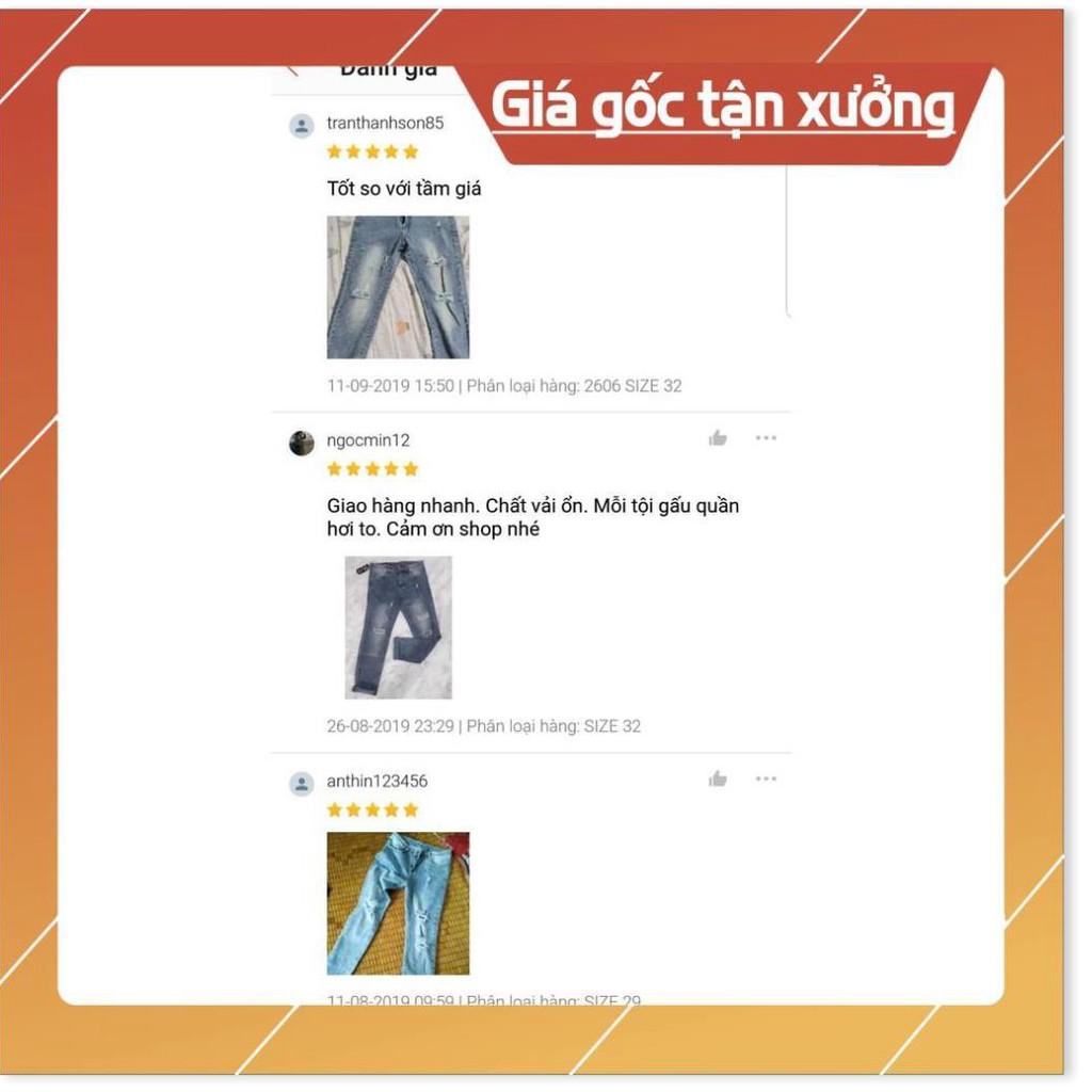 Quần Jean Nam Chất Bò Phong Cách Hàn Quốc Dành Cho Các Bạn Trẻ