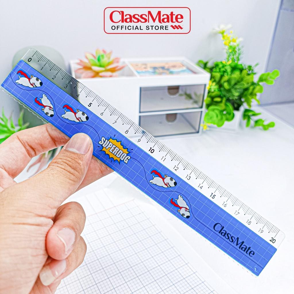 Thước Kẻ Thẳng CLASSMATE 15cm, Họa Tiết Cún Dễ Thương CL-RL205