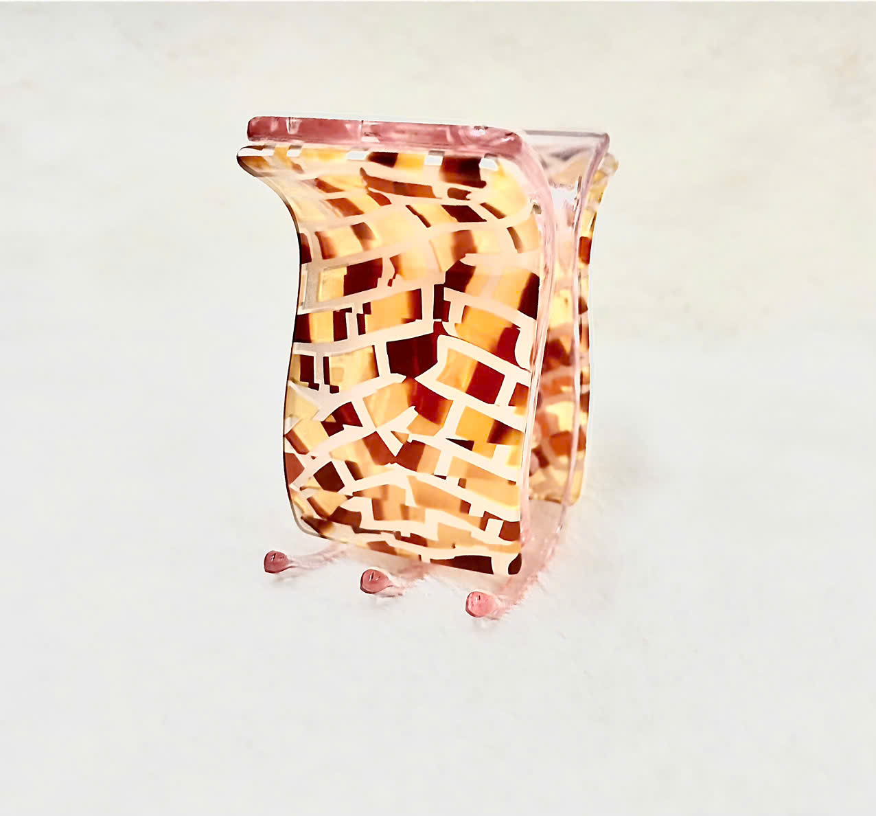 Kẹp tóc càng cua xịn họa tiết sang trọng phong cách Hàn Quốc - Kẹp tóc 2 lớp rất chắc chắn ( nhựa tốt )