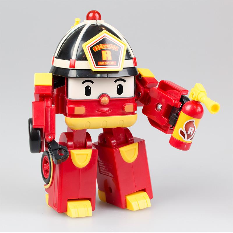 Đồ Chơi Robot Biến Hình Xe Cứu Hộ Roy Có Ánh Sáng ROBOCAR POLI 83093