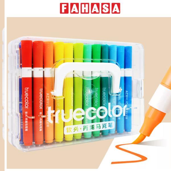 Hộp 24 Bút Lông Màu Acrylic Marker - Truecolor ZCA0628_24