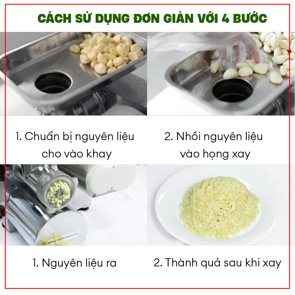 Hình ảnh Máy Xay Thịt Công Nghiệp MGA 2 Trong 1. Máy Xay Đa Năng Công Suất 120-150kg/h. Loại Máy Đa Năng. Hàng Nhập Khẩu Thailand