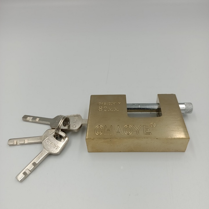Ổ Khóa Cầu Ngang Công Nghệ Nhật Bản Chịu Lực Chống Cưa Cắt 80MM Kèm 4 Chìa Cao Cấp