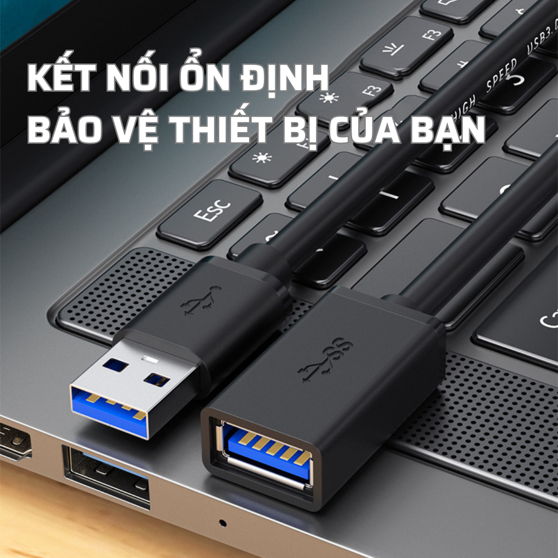 Dây Cáp Nối Dài USB 3.0 Dài 2M - Hàng Chính Hãng Tamayoko