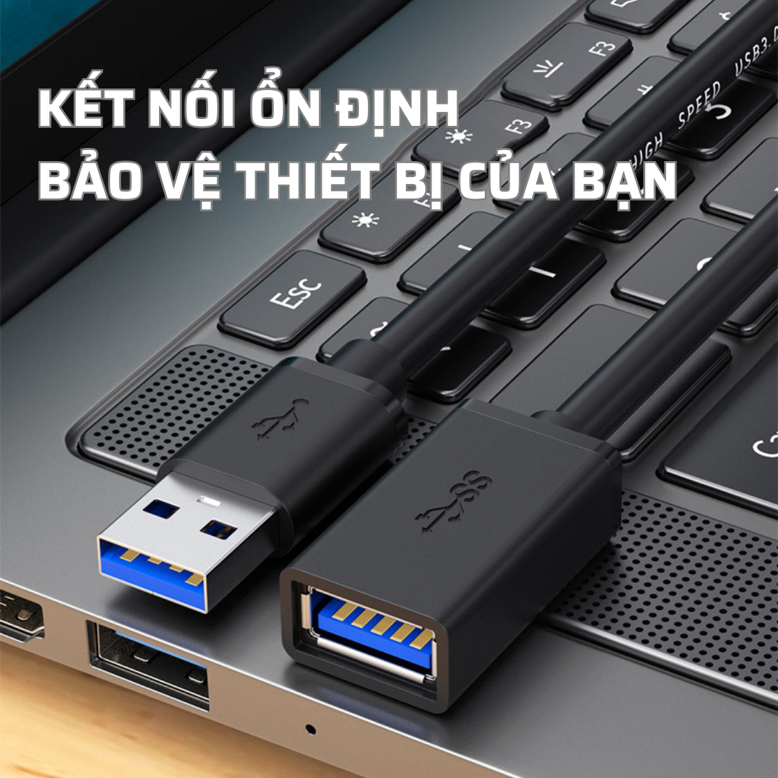 Dây Cáp Nối Dài USB 3.0 Dài 2M  - Hàng Chính Hãng Tamayoko