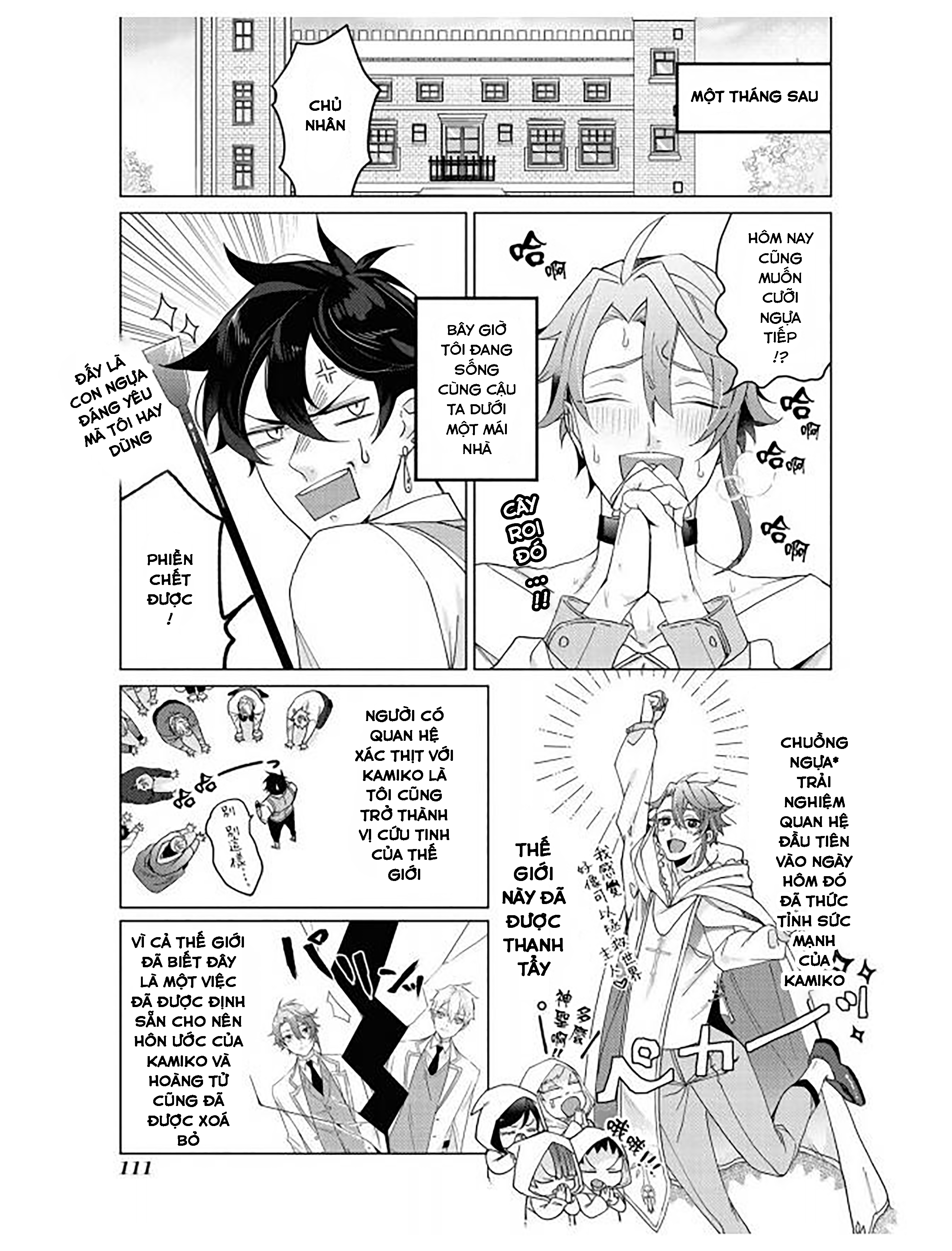 cuộc sống hạnh phúc của tôi sau khi chuyển sinh đến dị dới. - truyện ngắn nhiều phần chapter 8 13