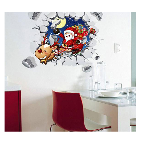Decal 3D cửa sổ PK370