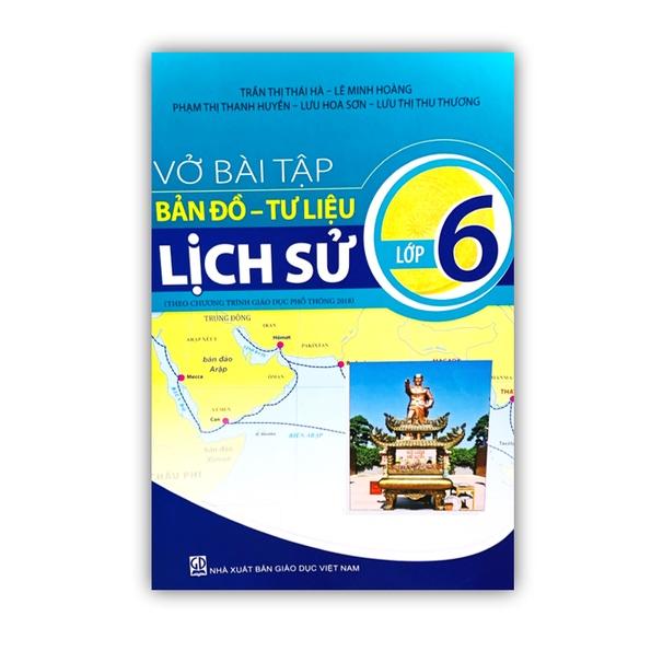 Sách - Vở bài tập bản đồ - tư liệu lịch sử lớp 6