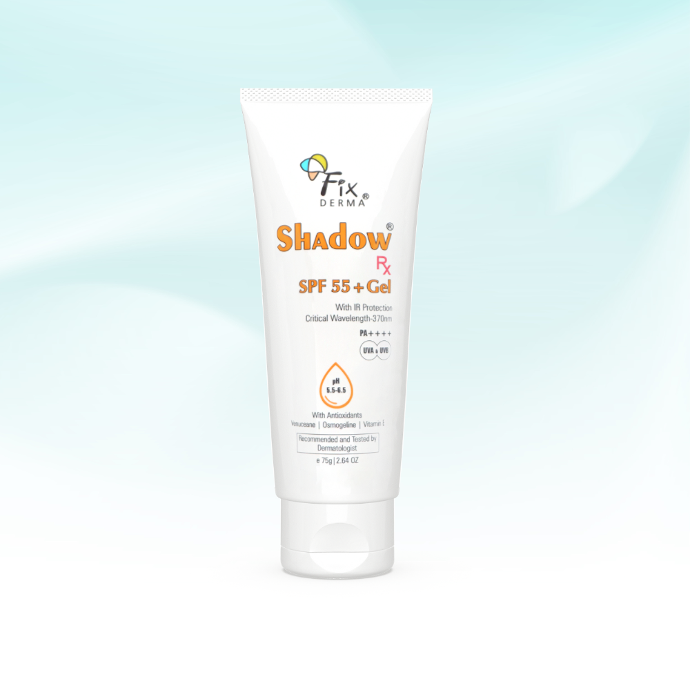 Kem Chống Nắng FIXDERMA Shadow SPF 55+ Gel Cho Da Dầu Mun, Giúp Bảo Vệ Da 75g [Hùng Lợi]