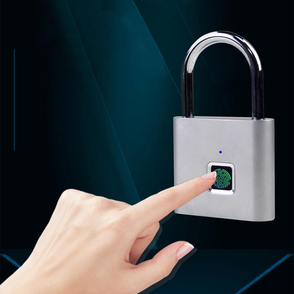 Ổ khóa vân tay thông minh không cần chìa khóa. Chống nước, chống trộm