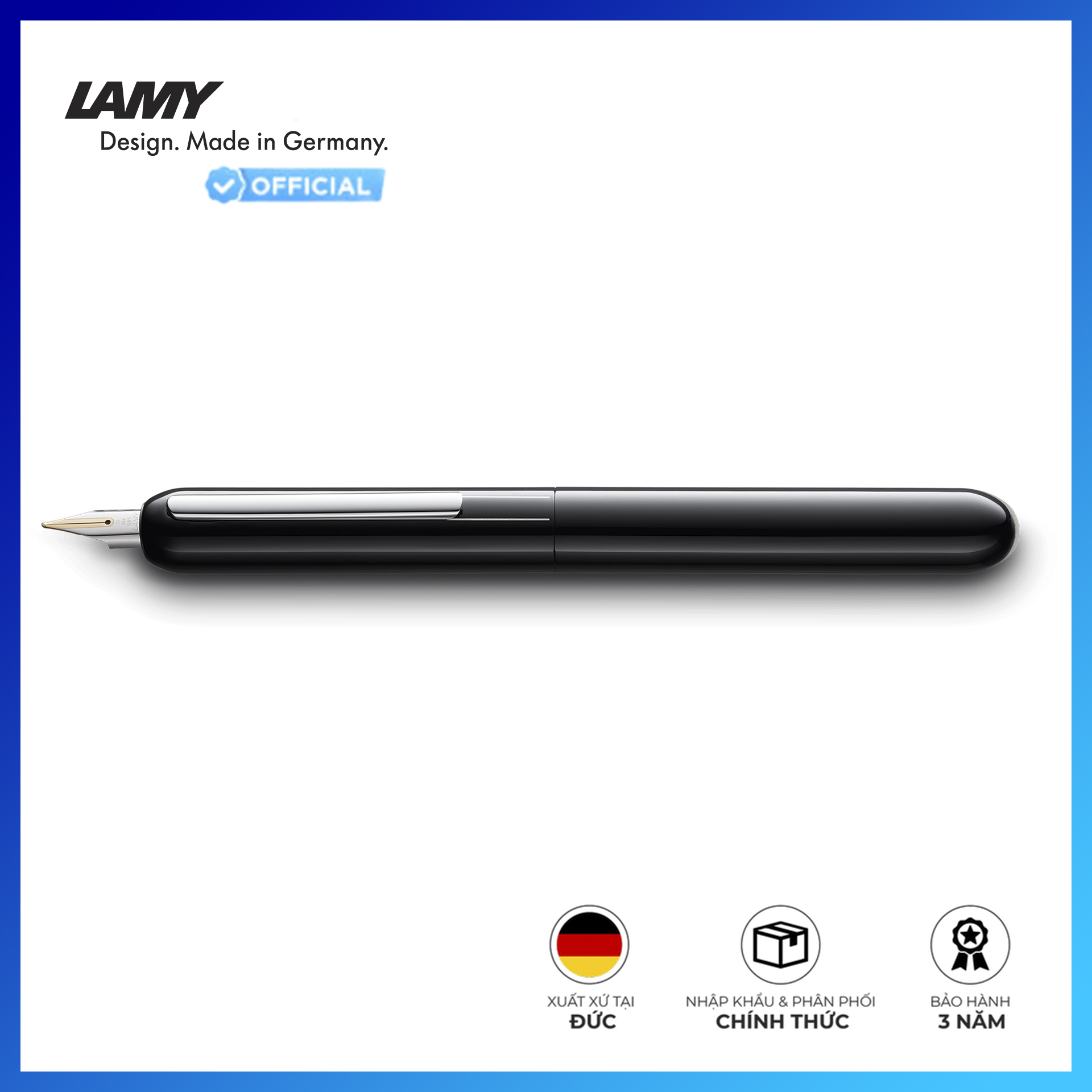 Bút Máy LAMY Dialog 3 Pianoblack 074