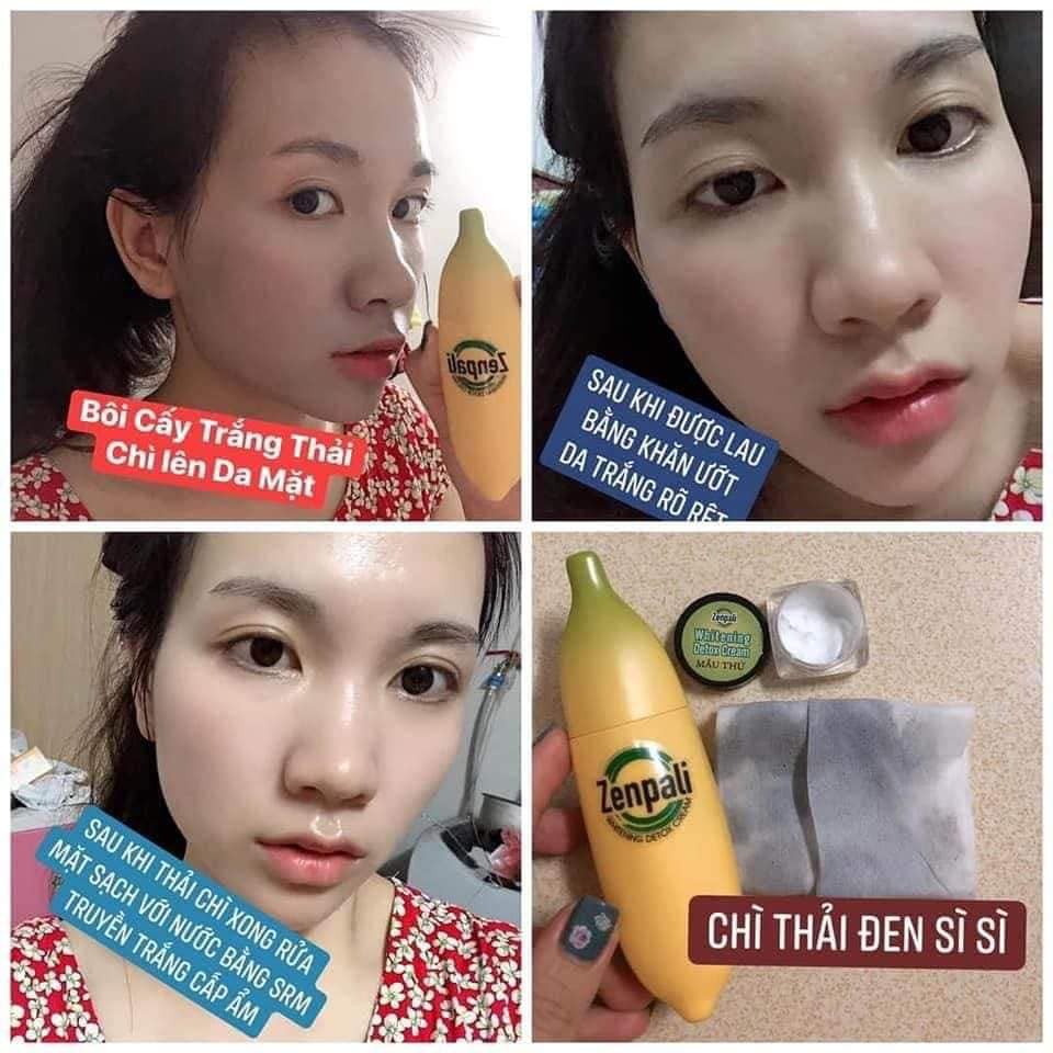 CHUỐI THẢI CHÌ, Ủ TRẮNG WHITENING DETOX CREAM - CHÍNH HÃNG