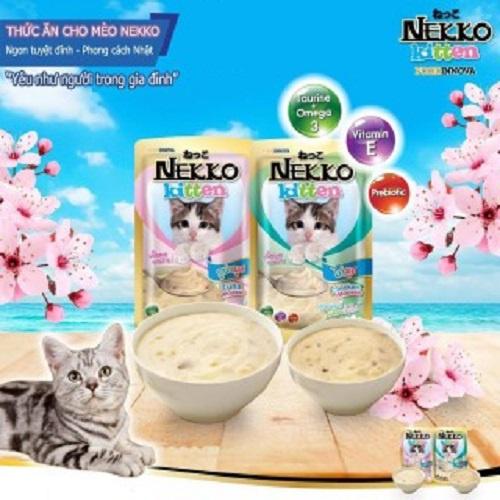 Pate NEKKO Kitten Thức Ăn Cho Mèo Con 70g - Yuni Pet Shop