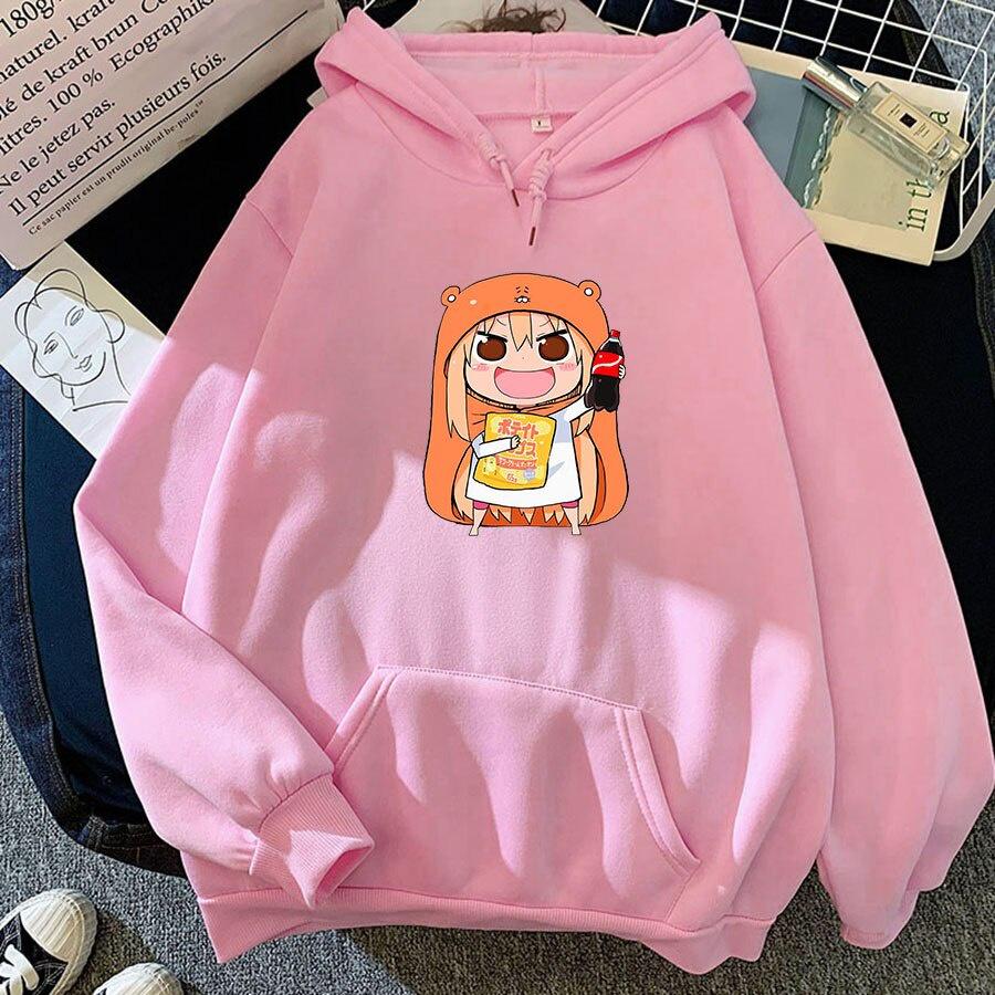 Áo Hoodie In Hình Anime Doma Umaru Đáng Yêu Thời Trang Cho Nữ