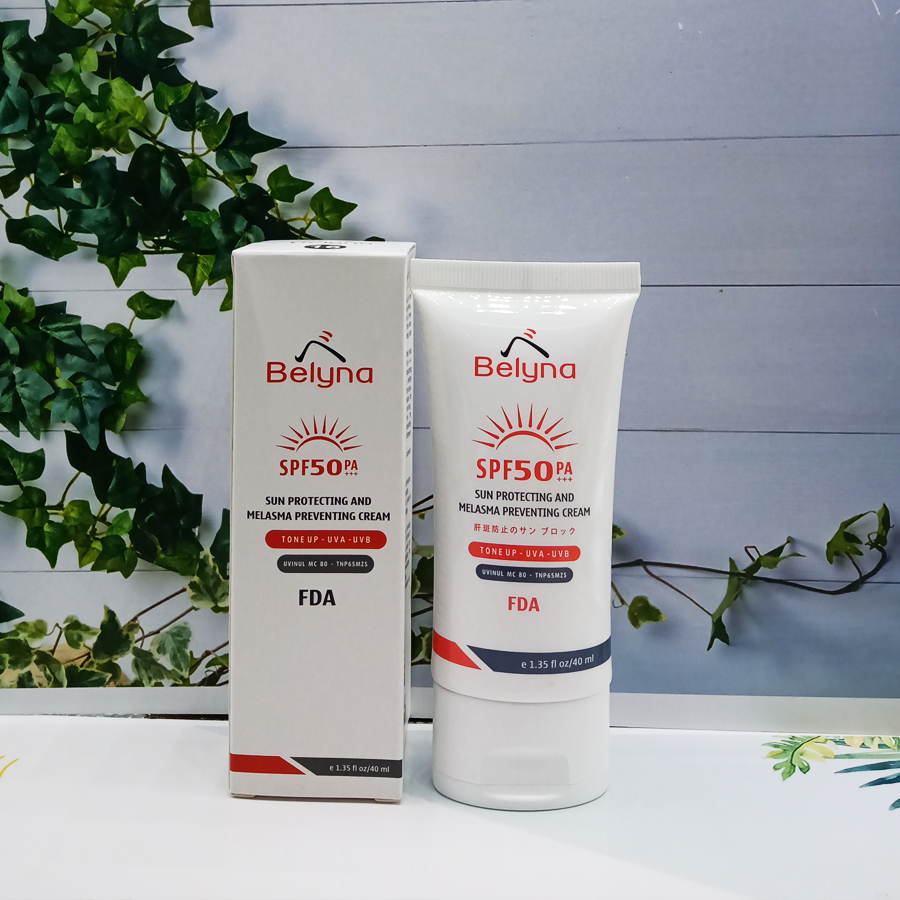 Kem chống nắng bảo vệ da trước tia UVB/UVA Sunblock Belyna - 40ml