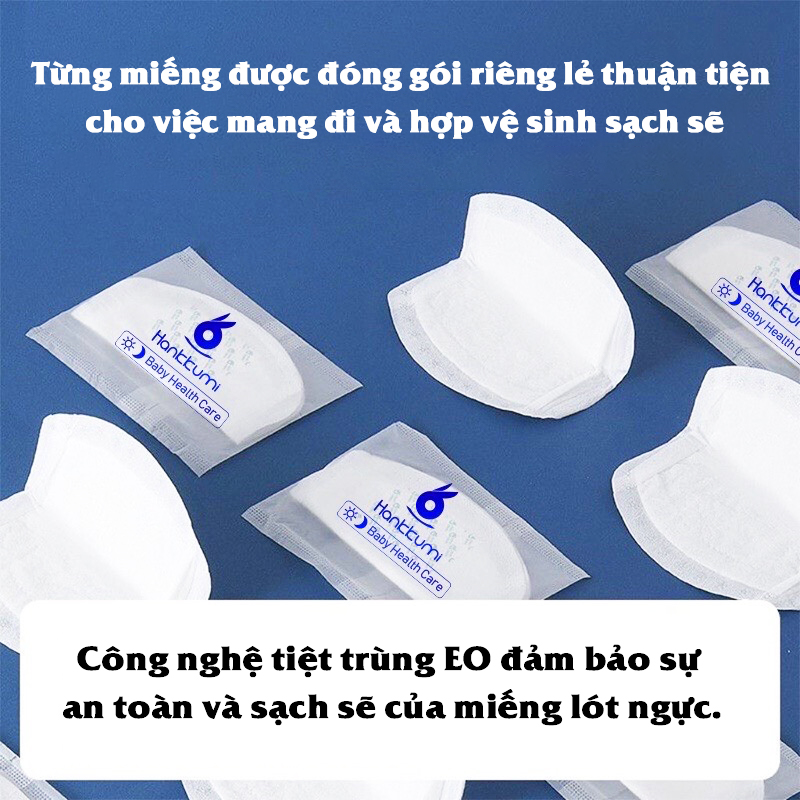 Miếng lót thấm sữa Hankkumi cao cấp siêu thấm, siêu mềm mại (10 miếng) – SSS027