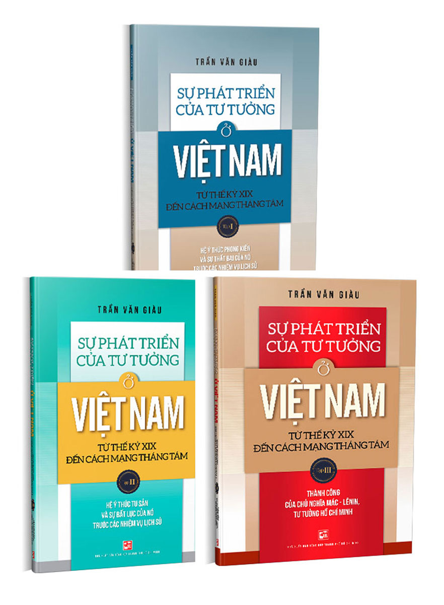Bộ 3 Tập: Sự Phát Triển Của Tư Tưởng Ở Việt Nam